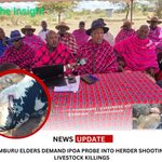 Samburu Council of Elders Seeks Probe Over Losesia Security Operation. By John Lebunge  Sunday 27th September 2026